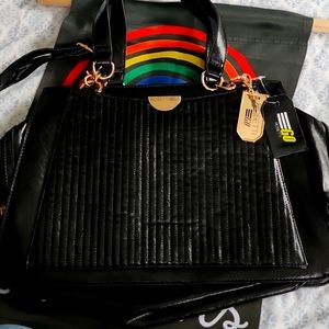 Black sholder purse Rosetti